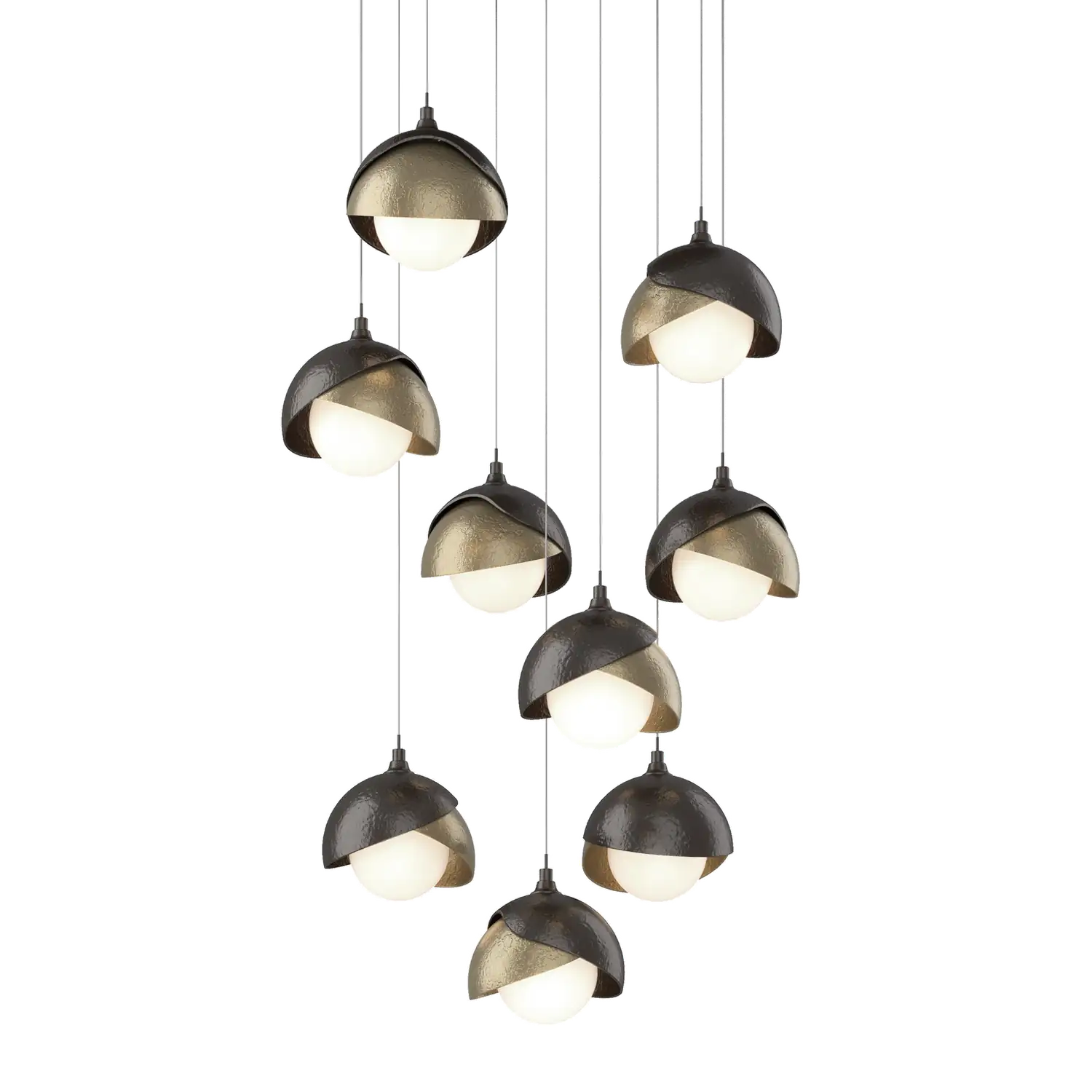 Hubbardton Forge, Brooklyn Double Shade Pendant, PENDANT LIGHT