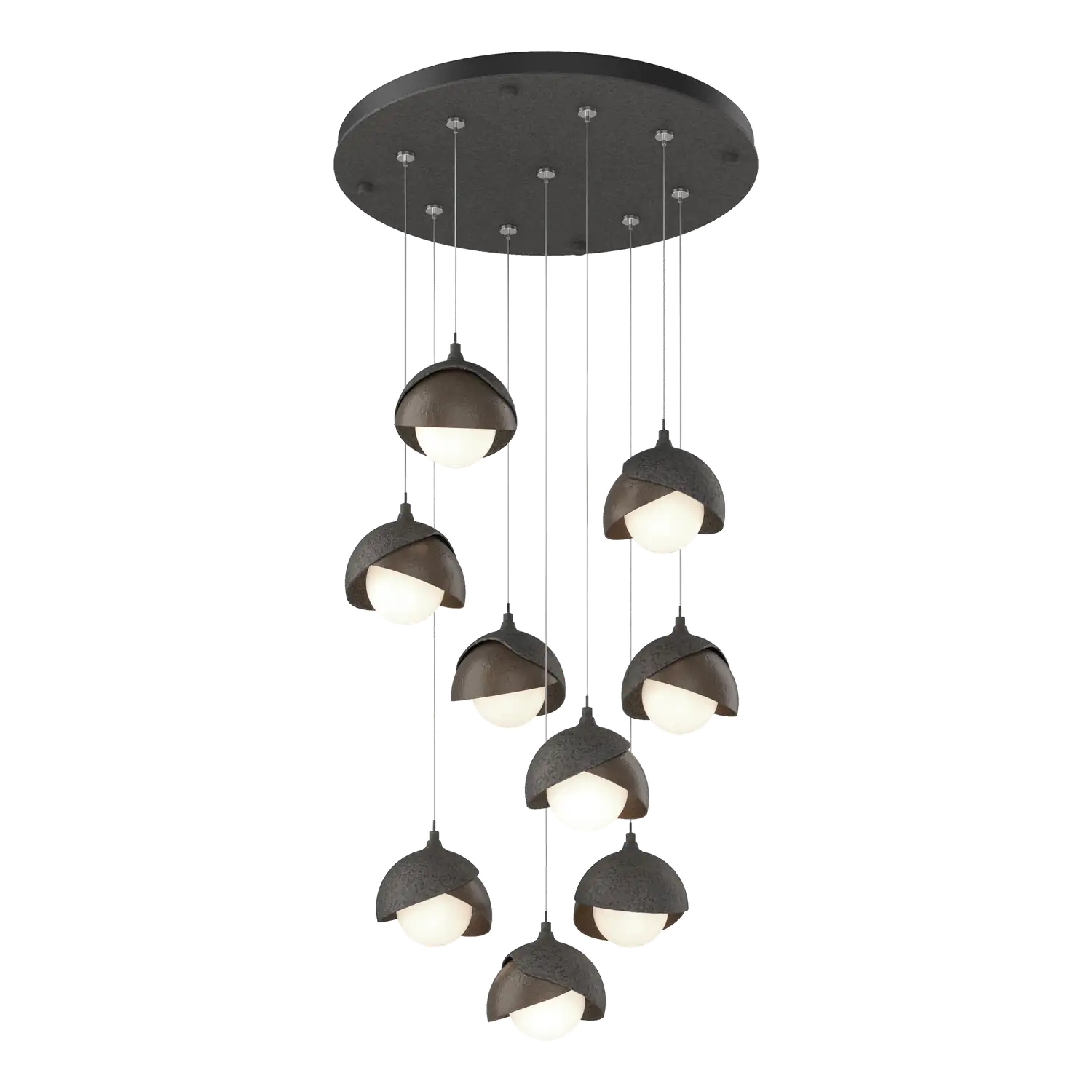 Hubbardton Forge, Brooklyn Double Shade Pendant, PENDANT LIGHT