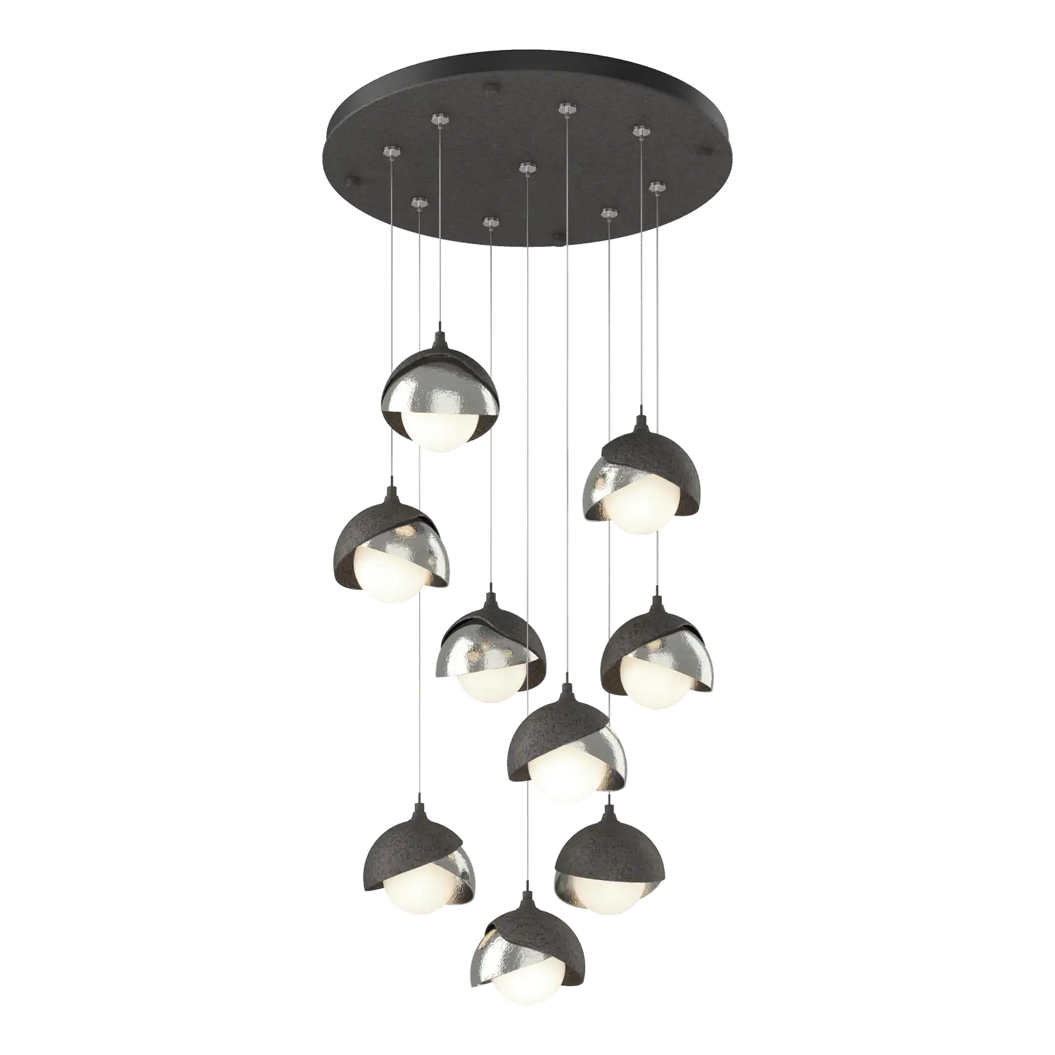 Hubbardton Forge, Brooklyn Double Shade Pendant, PENDANT LIGHT