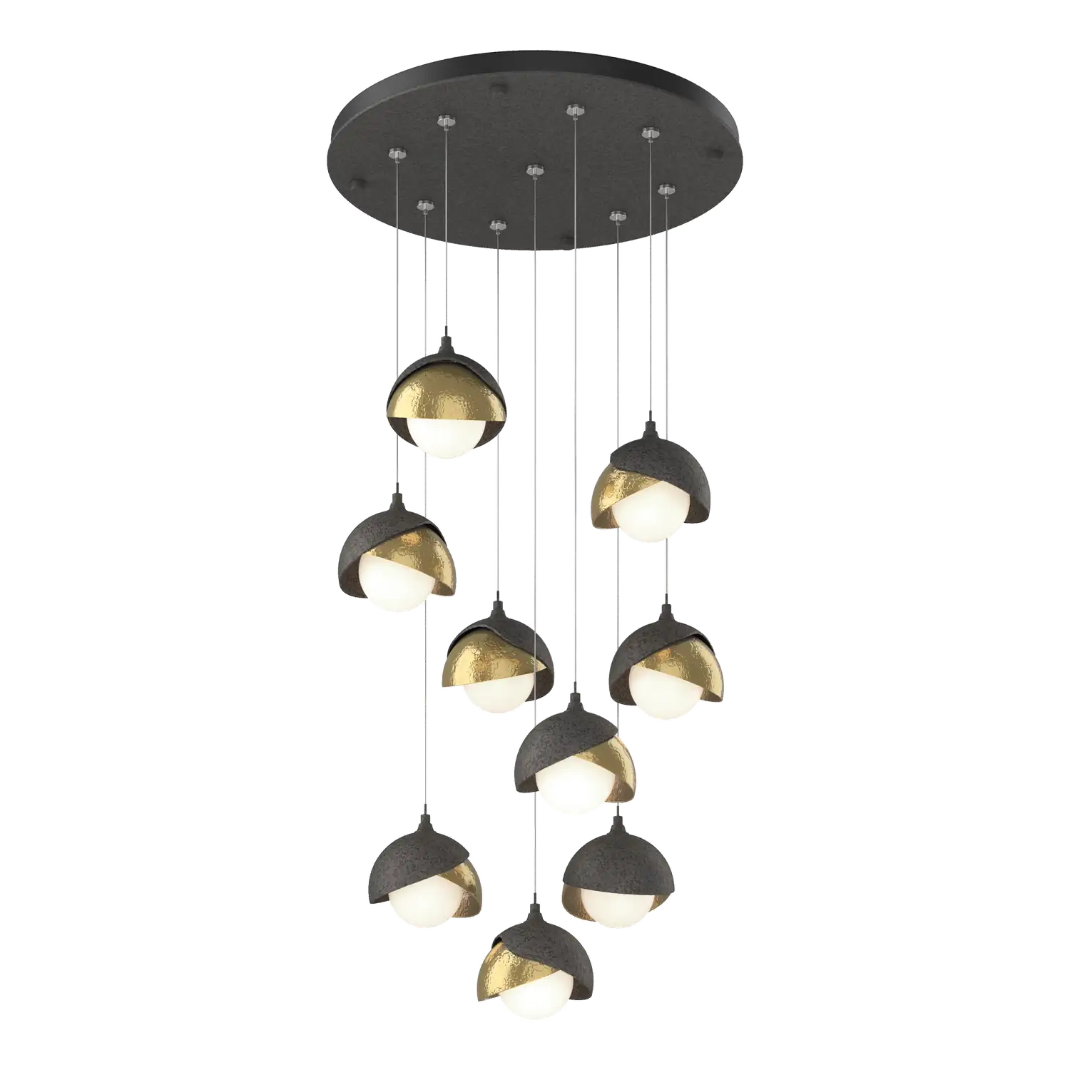 Hubbardton Forge, Brooklyn Double Shade Pendant, PENDANT LIGHT