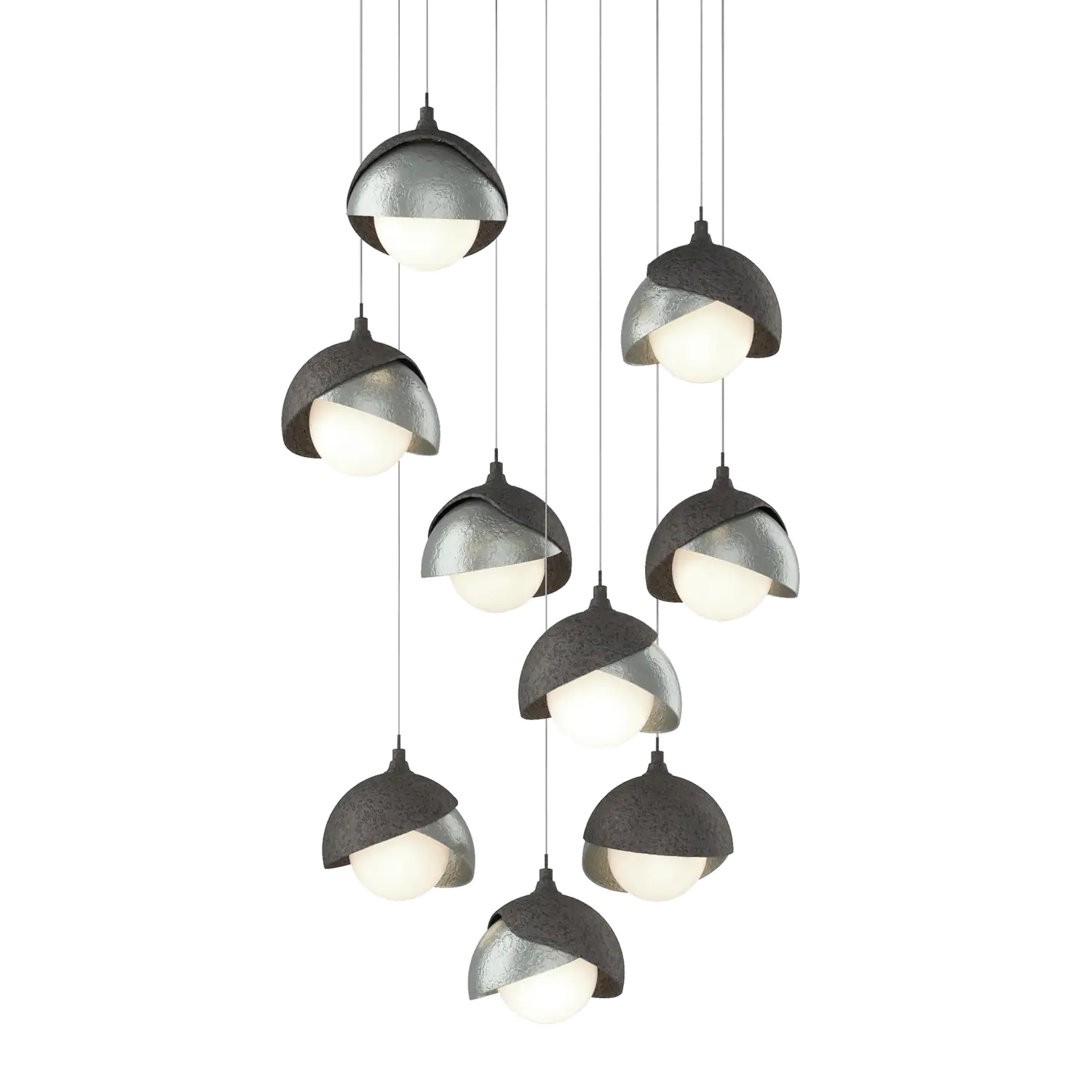 Hubbardton Forge, Brooklyn Double Shade Pendant, PENDANT LIGHT