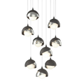 Hubbardton Forge, Brooklyn Double Shade Pendant, PENDANT LIGHT