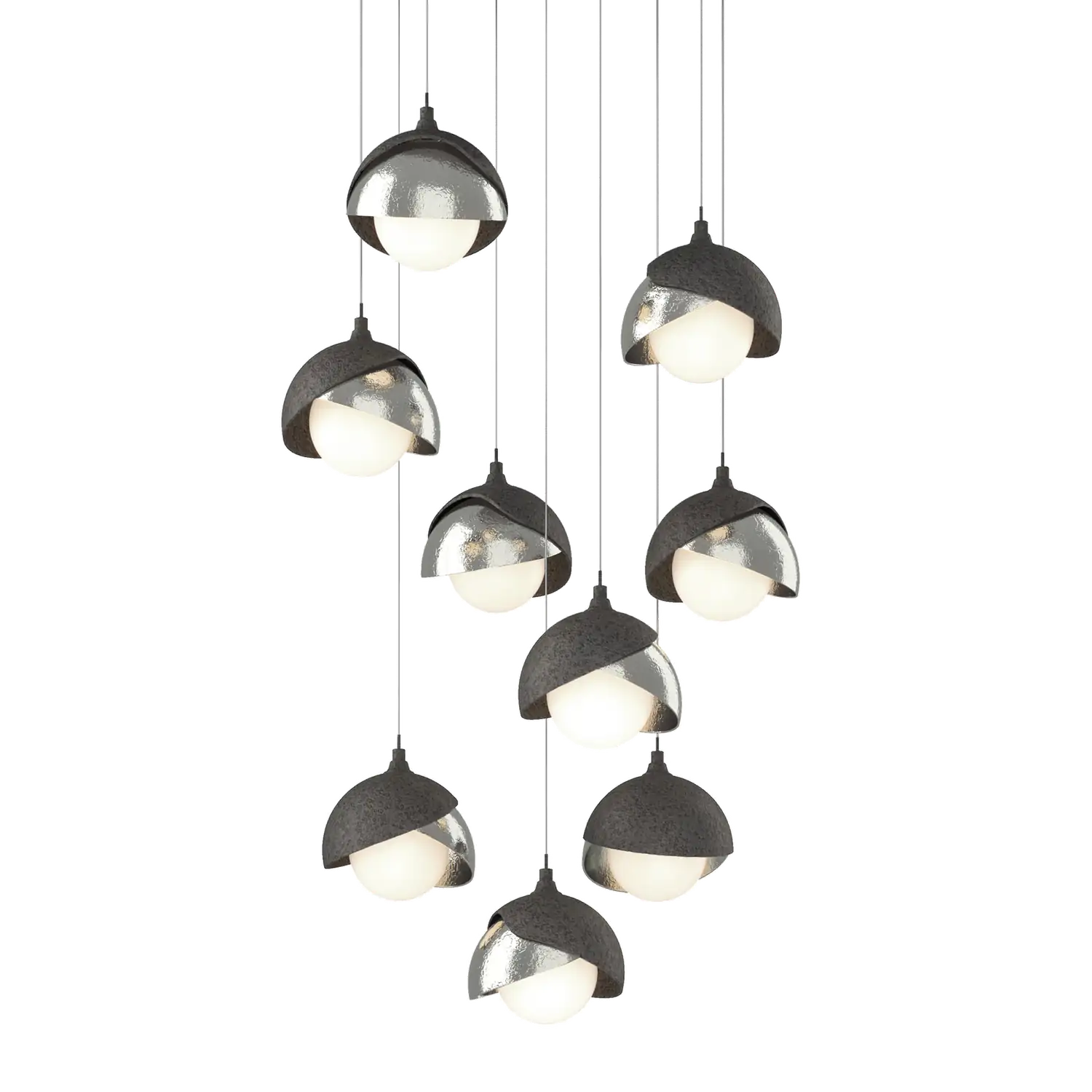 Hubbardton Forge, Brooklyn Double Shade Pendant, PENDANT LIGHT