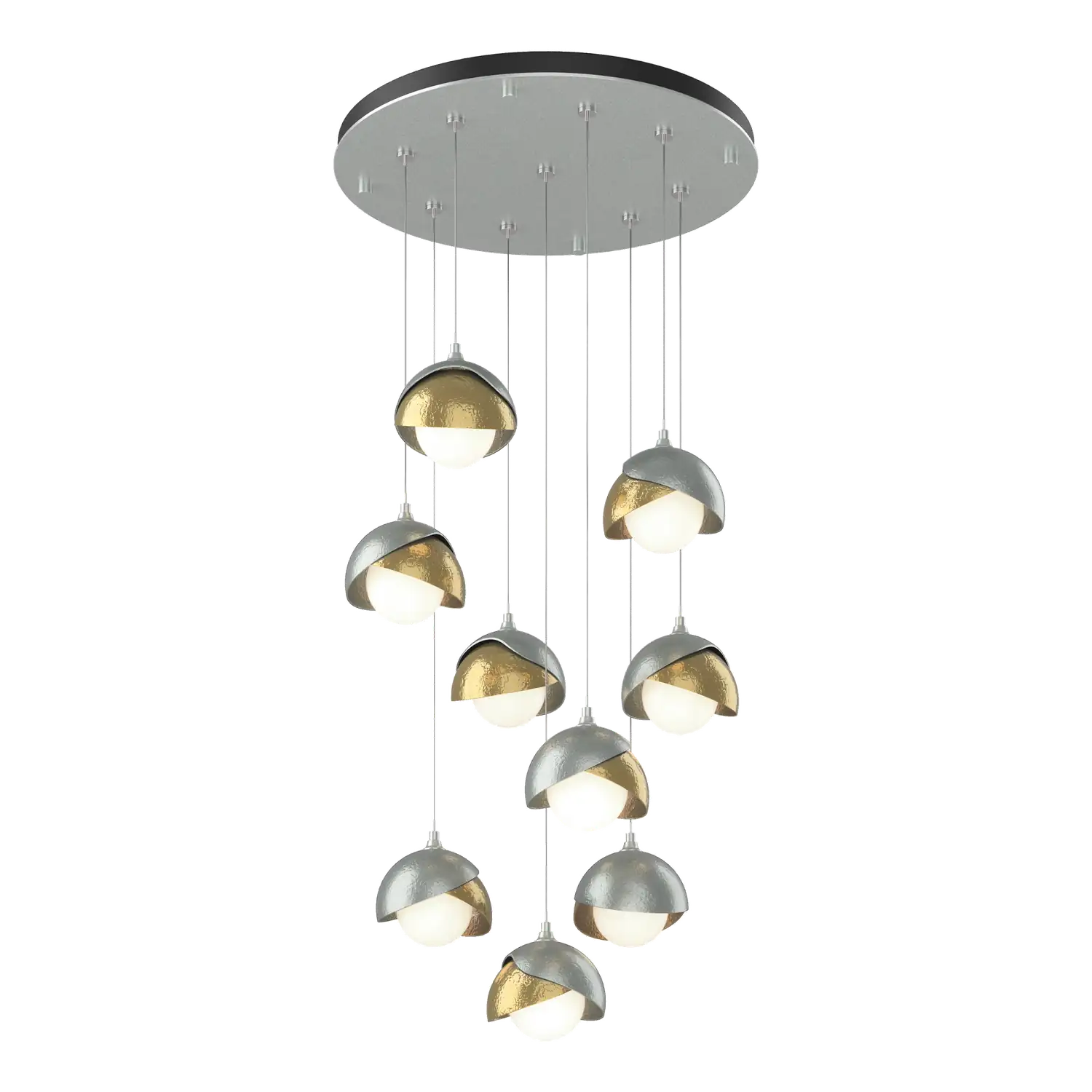 Hubbardton Forge, Brooklyn Double Shade Pendant, PENDANT LIGHT