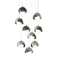 Hubbardton Forge, Brooklyn Double Shade Pendant, PENDANT LIGHT