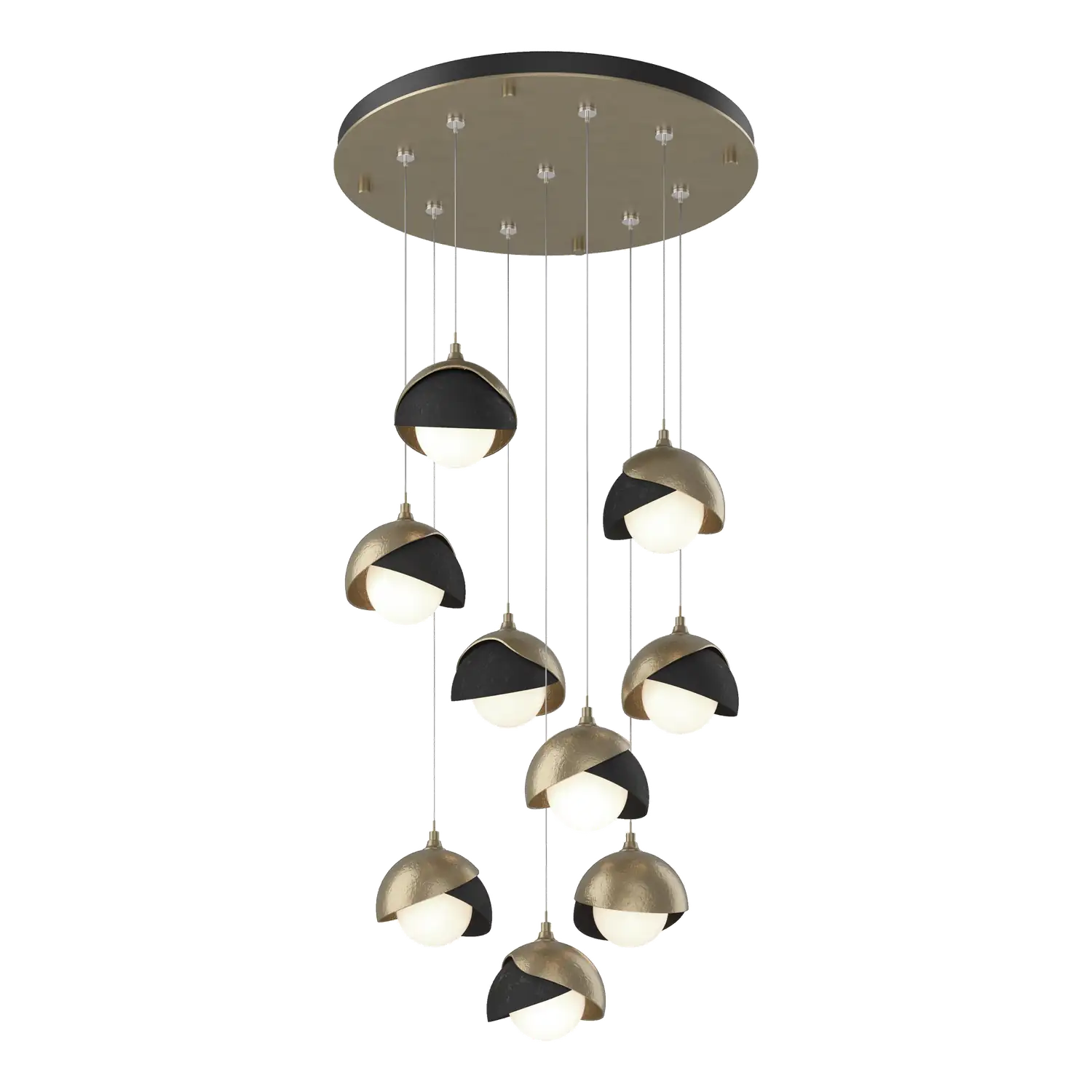 Hubbardton Forge, Brooklyn Double Shade Pendant, PENDANT LIGHT
