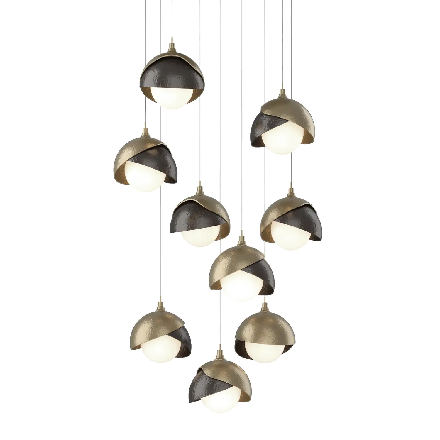 Hubbardton Forge, Brooklyn Double Shade Pendant, PENDANT LIGHT