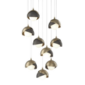 Hubbardton Forge, Brooklyn Double Shade Pendant, PENDANT LIGHT