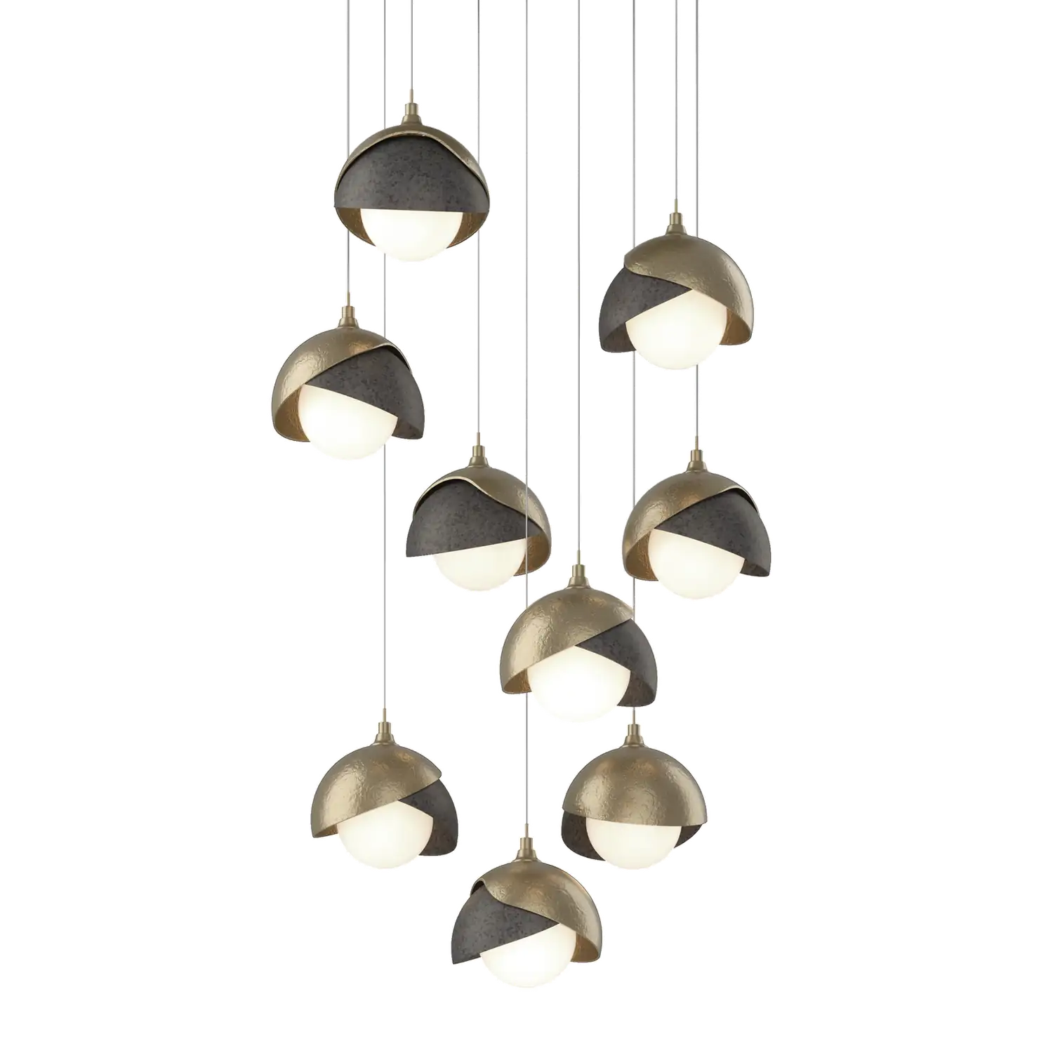 Hubbardton Forge, Brooklyn Double Shade Pendant, PENDANT LIGHT