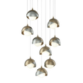 Hubbardton Forge, Brooklyn Double Shade Pendant, PENDANT LIGHT