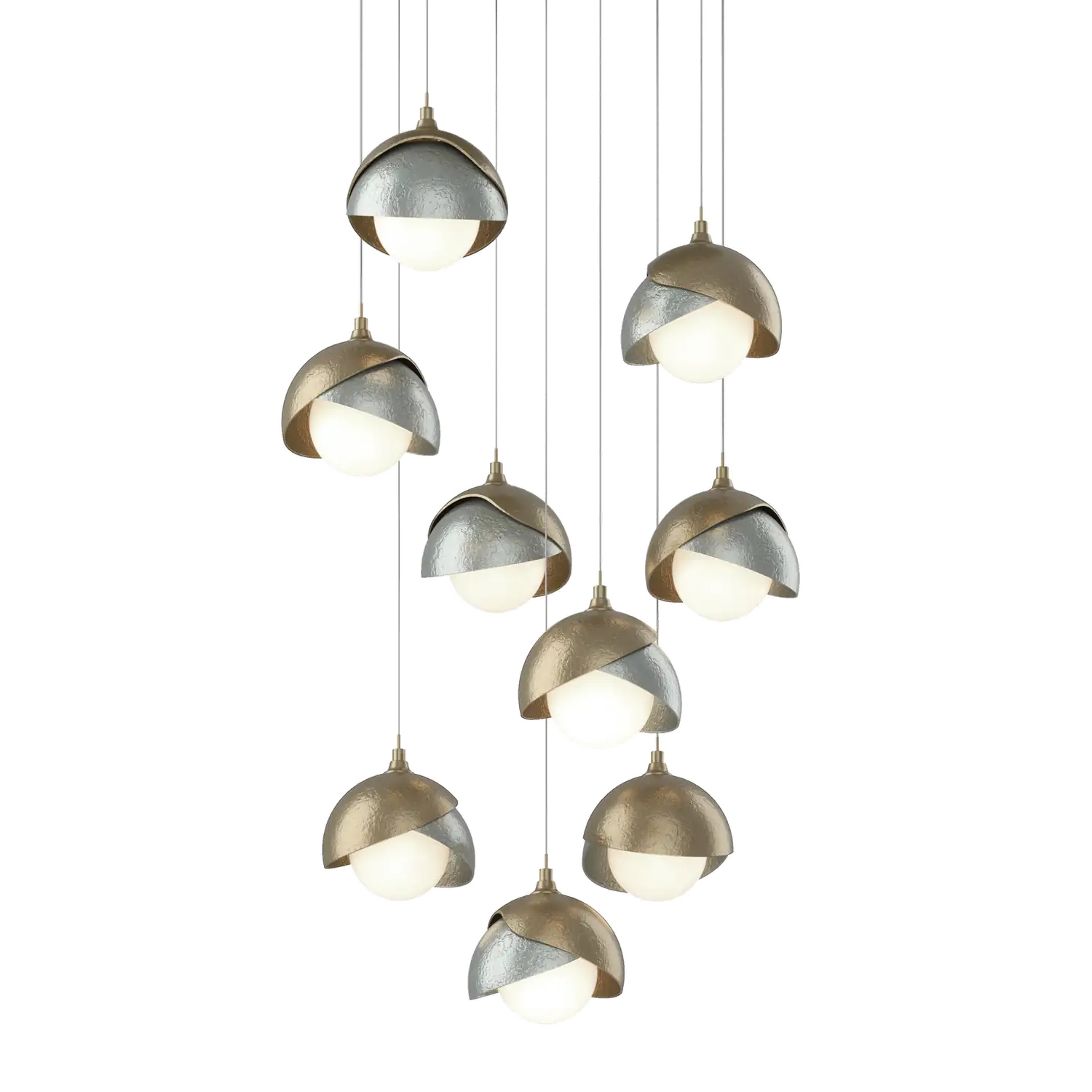 Hubbardton Forge, Brooklyn Double Shade Pendant, PENDANT LIGHT