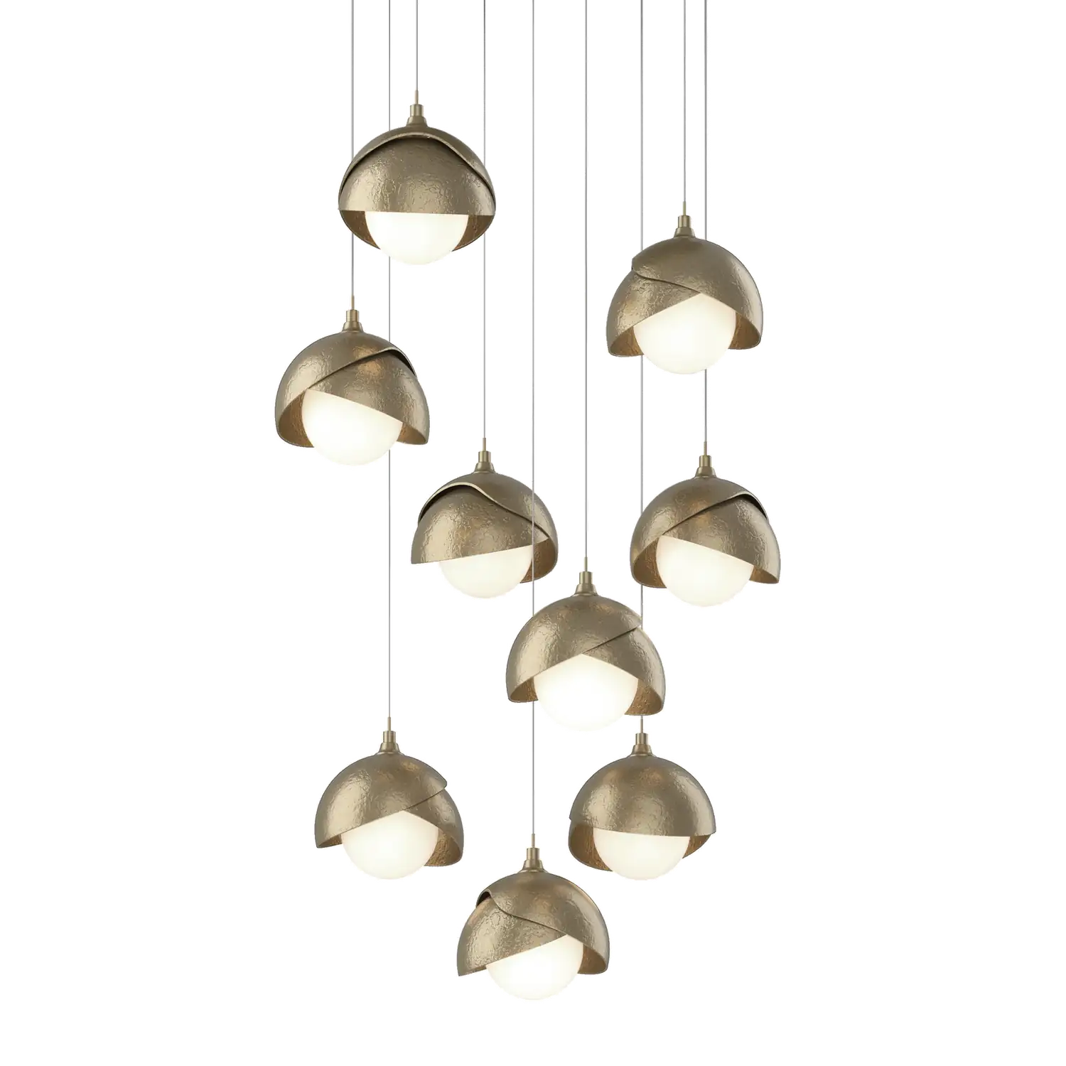 Hubbardton Forge, Brooklyn Double Shade Pendant, PENDANT LIGHT