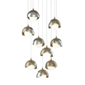 Hubbardton Forge, Brooklyn Double Shade Pendant, PENDANT LIGHT