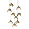 Hubbardton Forge, Brooklyn Double Shade Pendant, PENDANT LIGHT