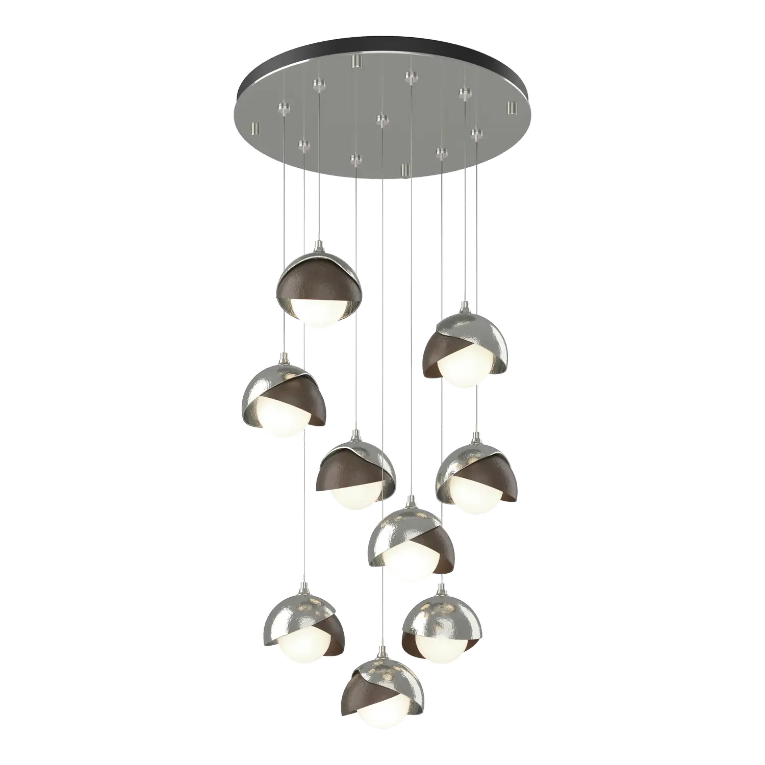 Hubbardton Forge, Brooklyn Double Shade Pendant, PENDANT LIGHT