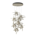 Hubbardton Forge, Tura Seeded Glass Pendant, PENDANT LIGHT