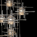 Hubbardton Forge, Tura Seeded Glass Pendant, PENDANT LIGHT