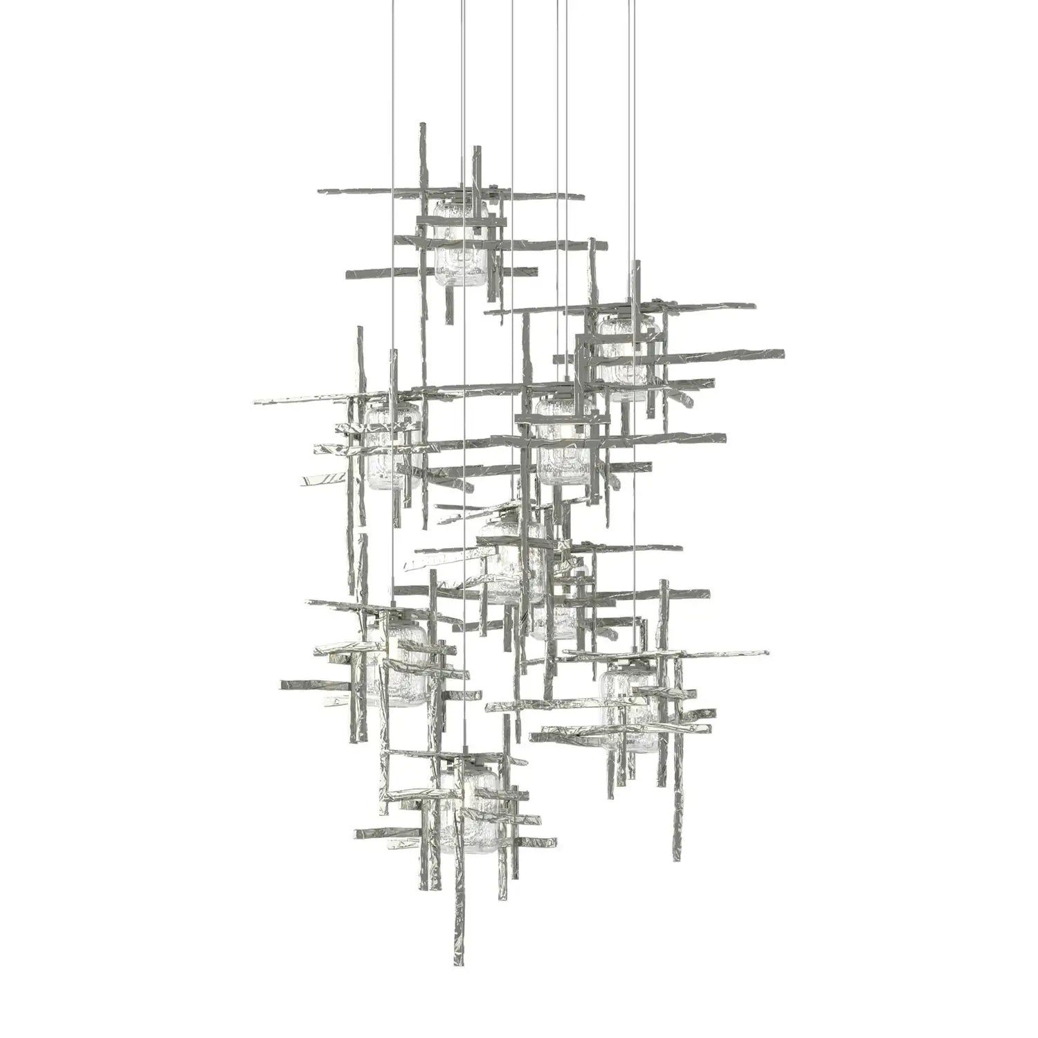 Hubbardton Forge, Tura Seeded Glass Pendant, PENDANT LIGHT