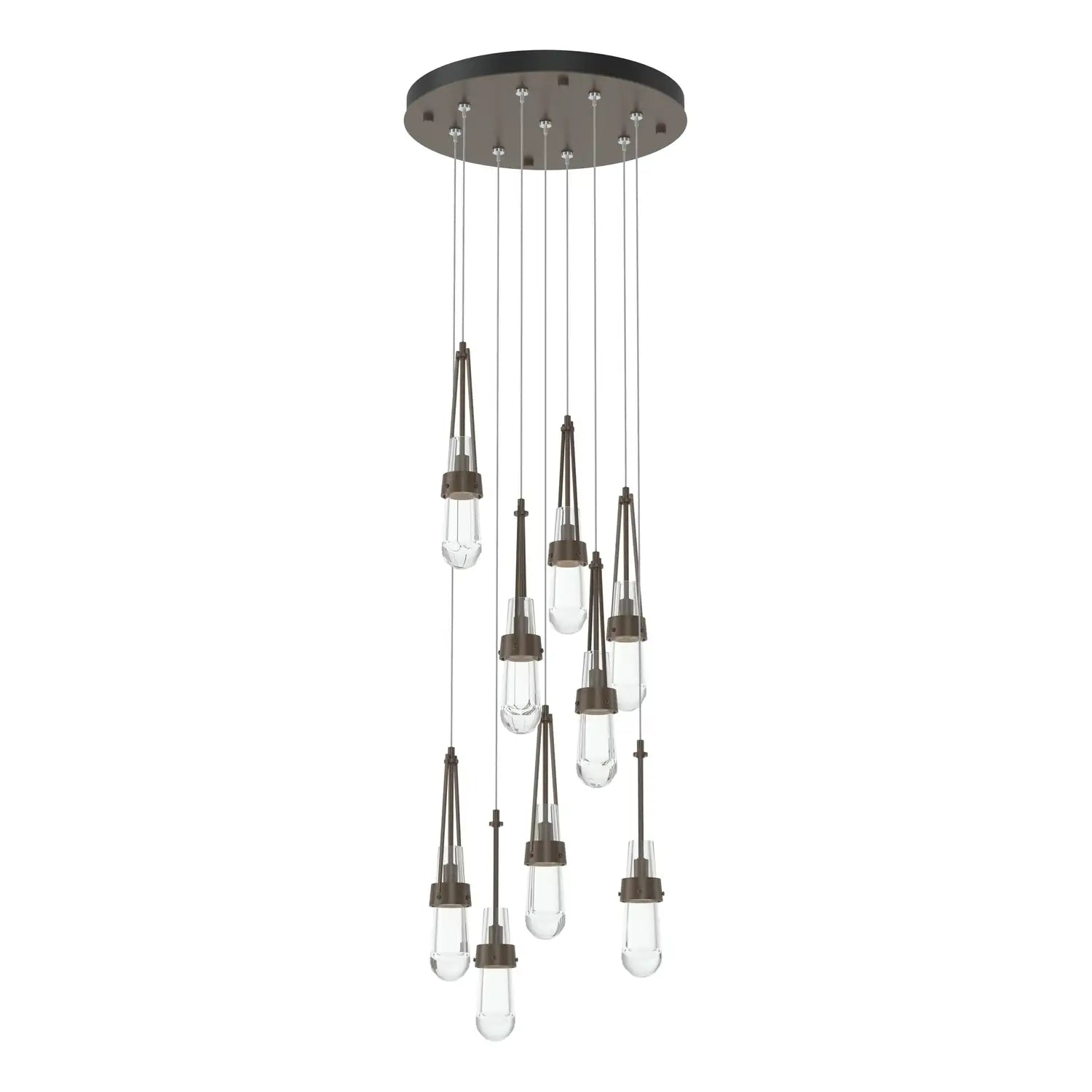 Hubbardton Forge, Link Glass Pendant, PENDANT LIGHT