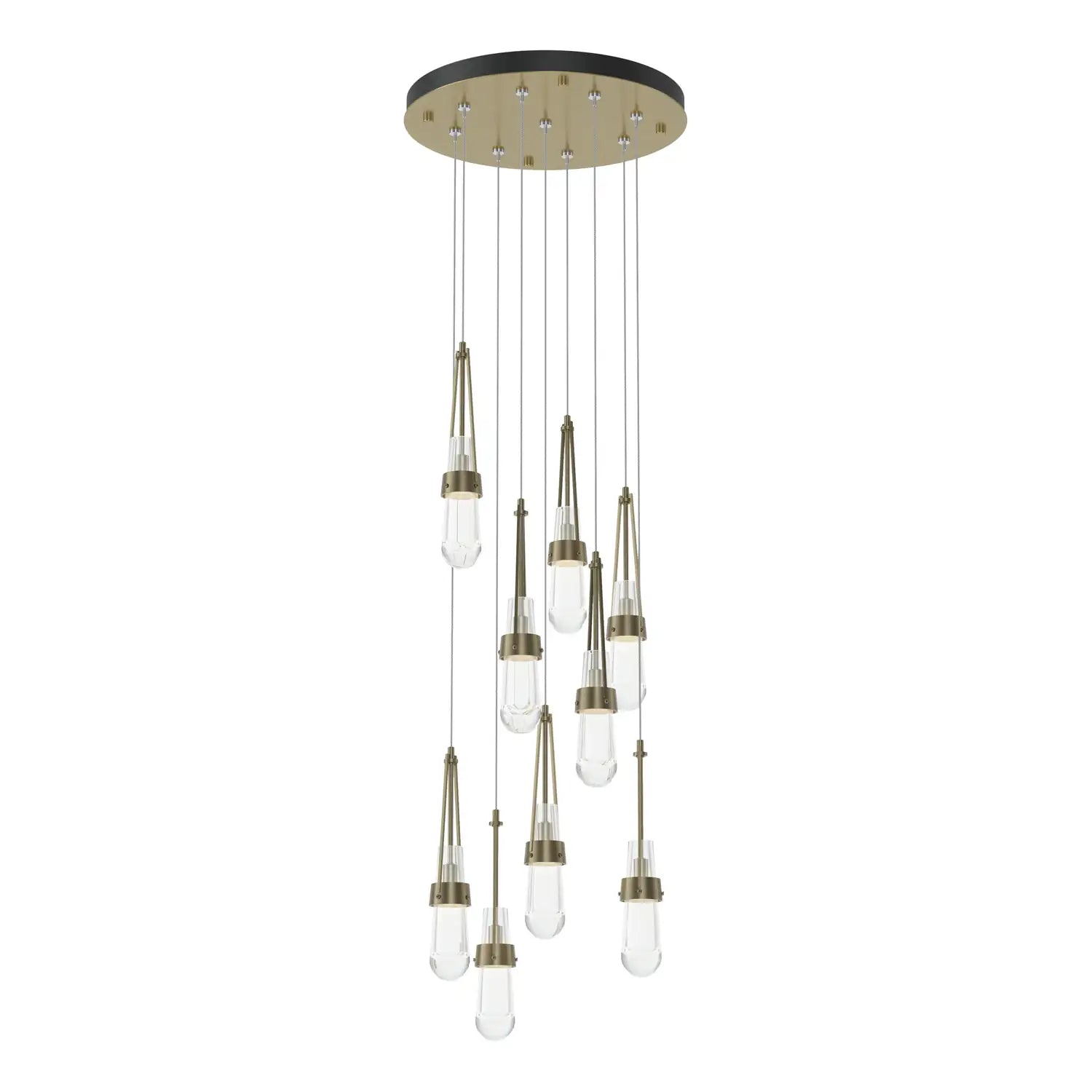 Hubbardton Forge, Link Glass Pendant, PENDANT LIGHT