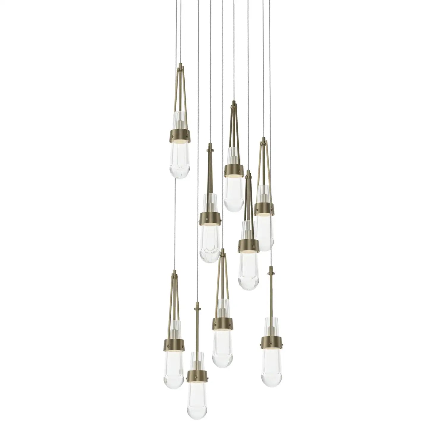 Hubbardton Forge, Link Glass Pendant, PENDANT LIGHT