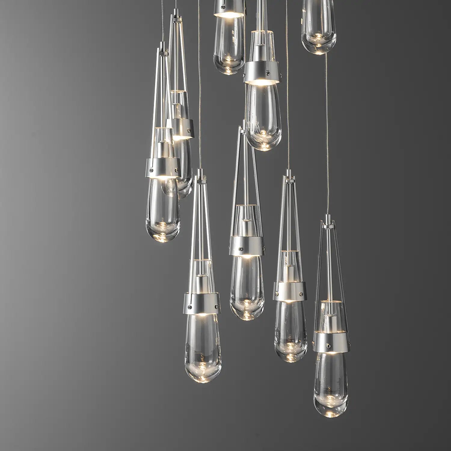 Hubbardton Forge, Link Glass Pendant, PENDANT LIGHT