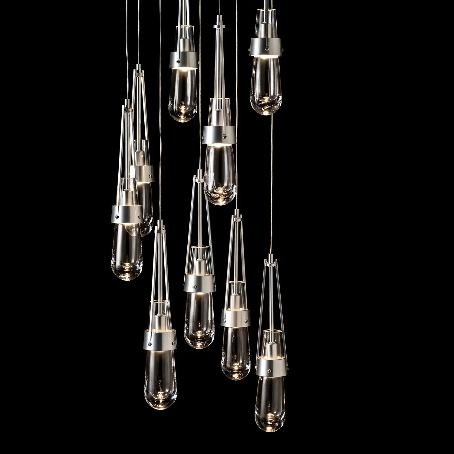 Hubbardton Forge, Link Glass Pendant, PENDANT LIGHT