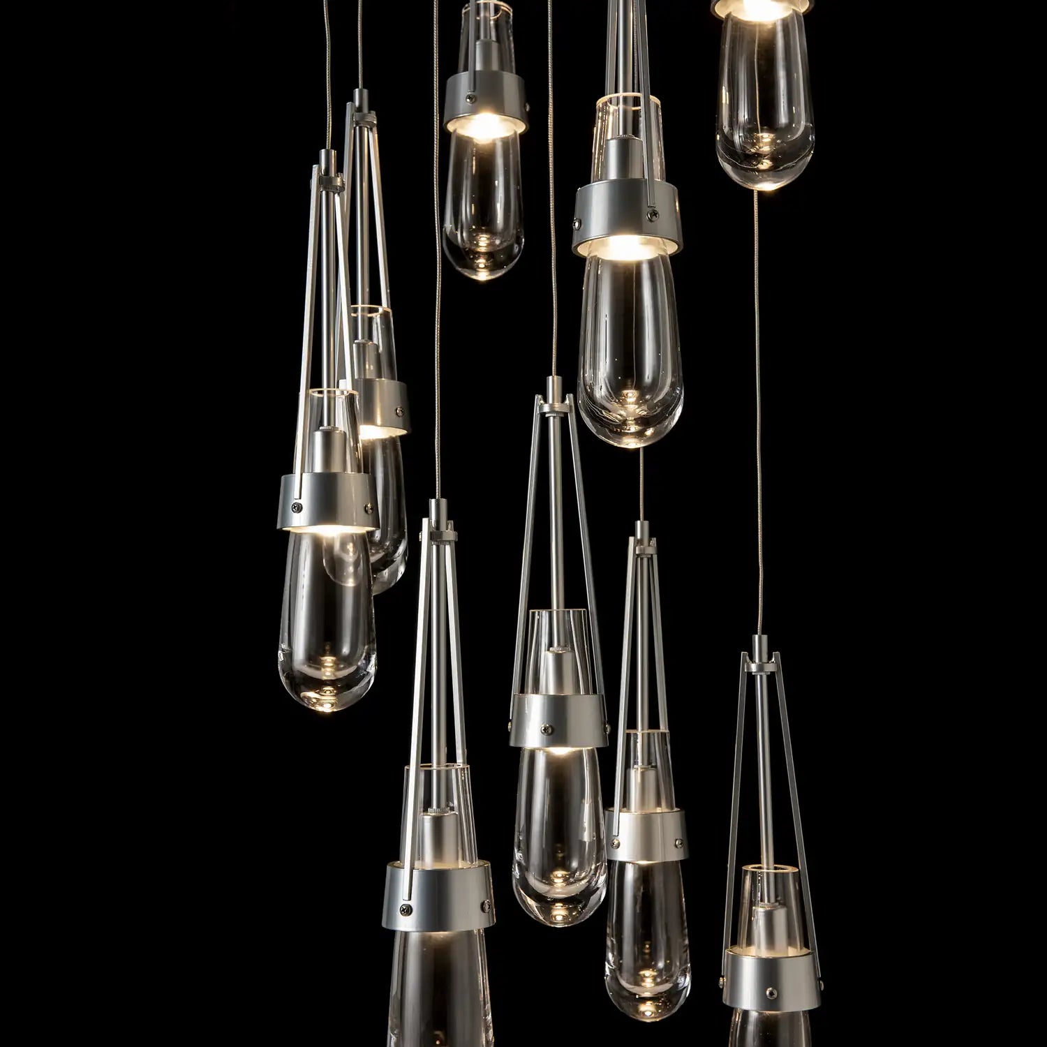 Hubbardton Forge, Link Glass Pendant, PENDANT LIGHT