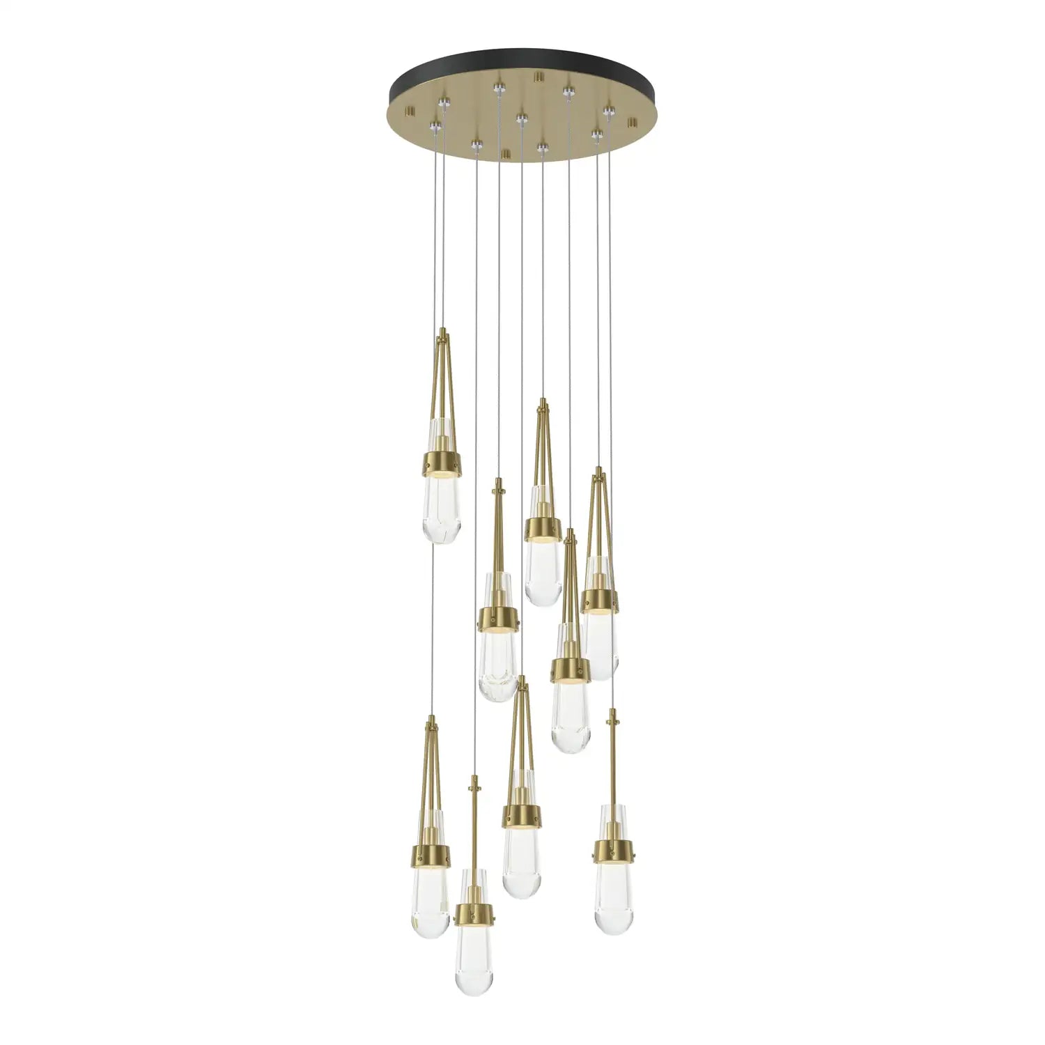 Hubbardton Forge, Link Glass Pendant, PENDANT LIGHT