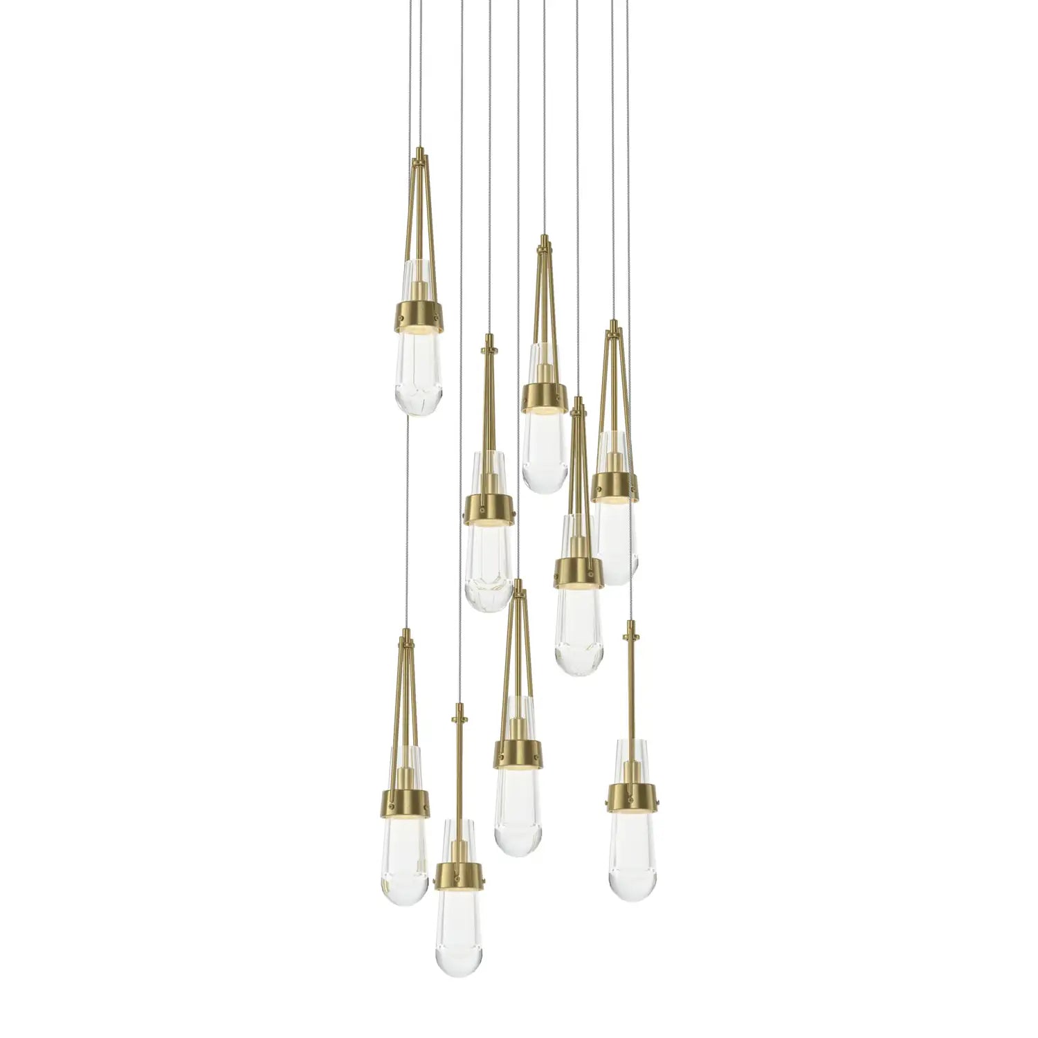 Hubbardton Forge, Link Glass Pendant, PENDANT LIGHT