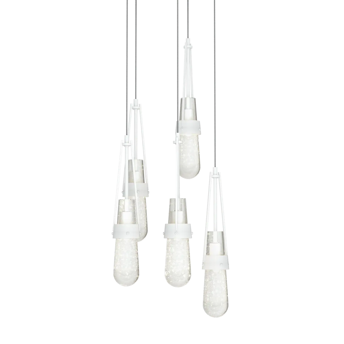 HUBBARDTON FORGE, LINK BLOWN GLASS PENDANT, PENDANT LIGHT