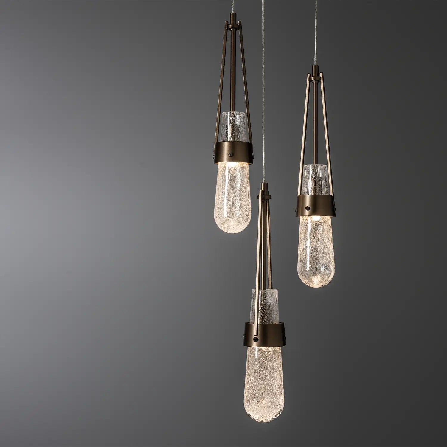 Hubbardton Forge, Link Blown Glass Pendant, PENDANT LIGHT