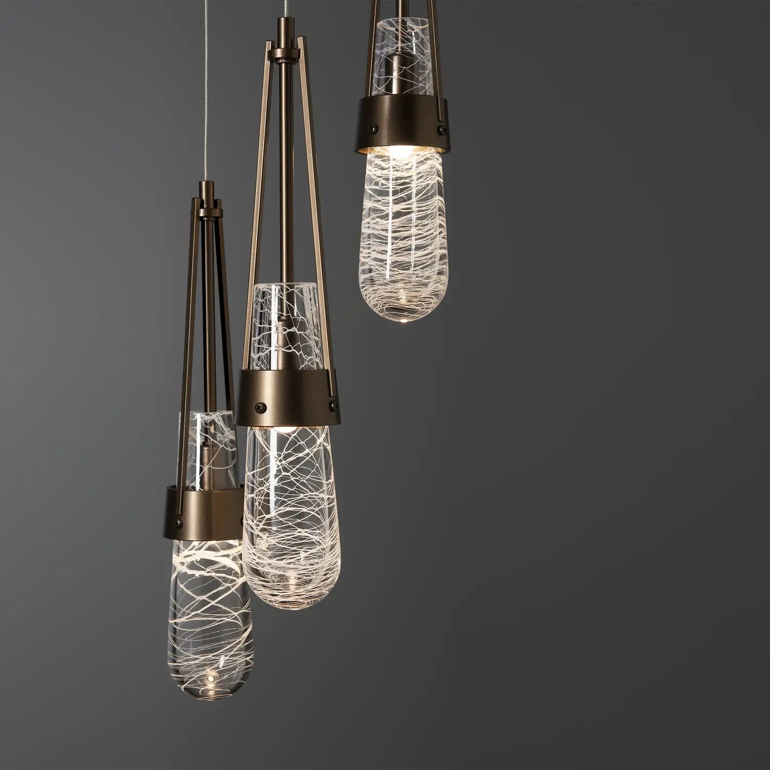 Hubbardton Forge, Link Blown Glass Pendant, PENDANT LIGHT