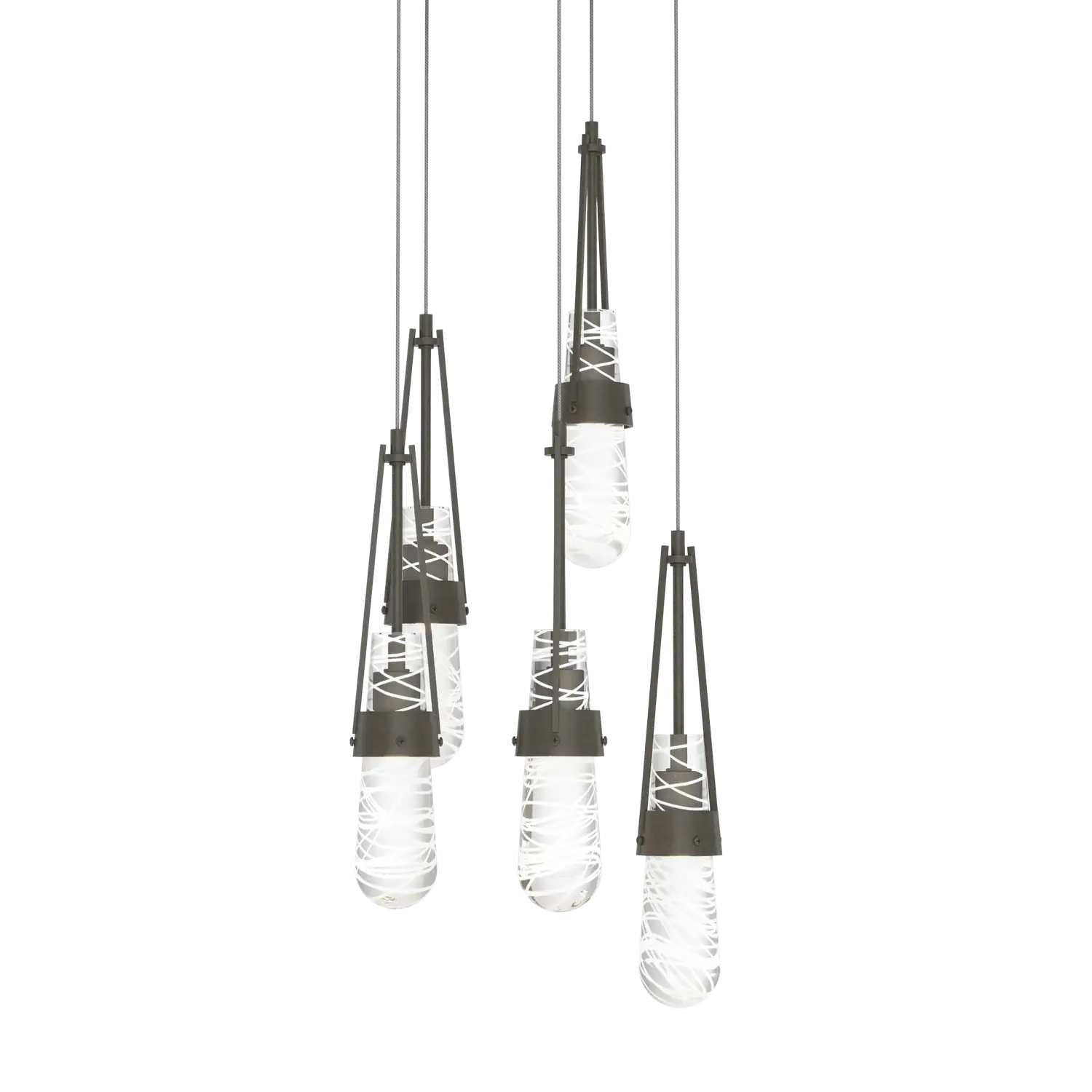 Hubbardton Forge, Link Blown Glass Pendant, PENDANT LIGHT