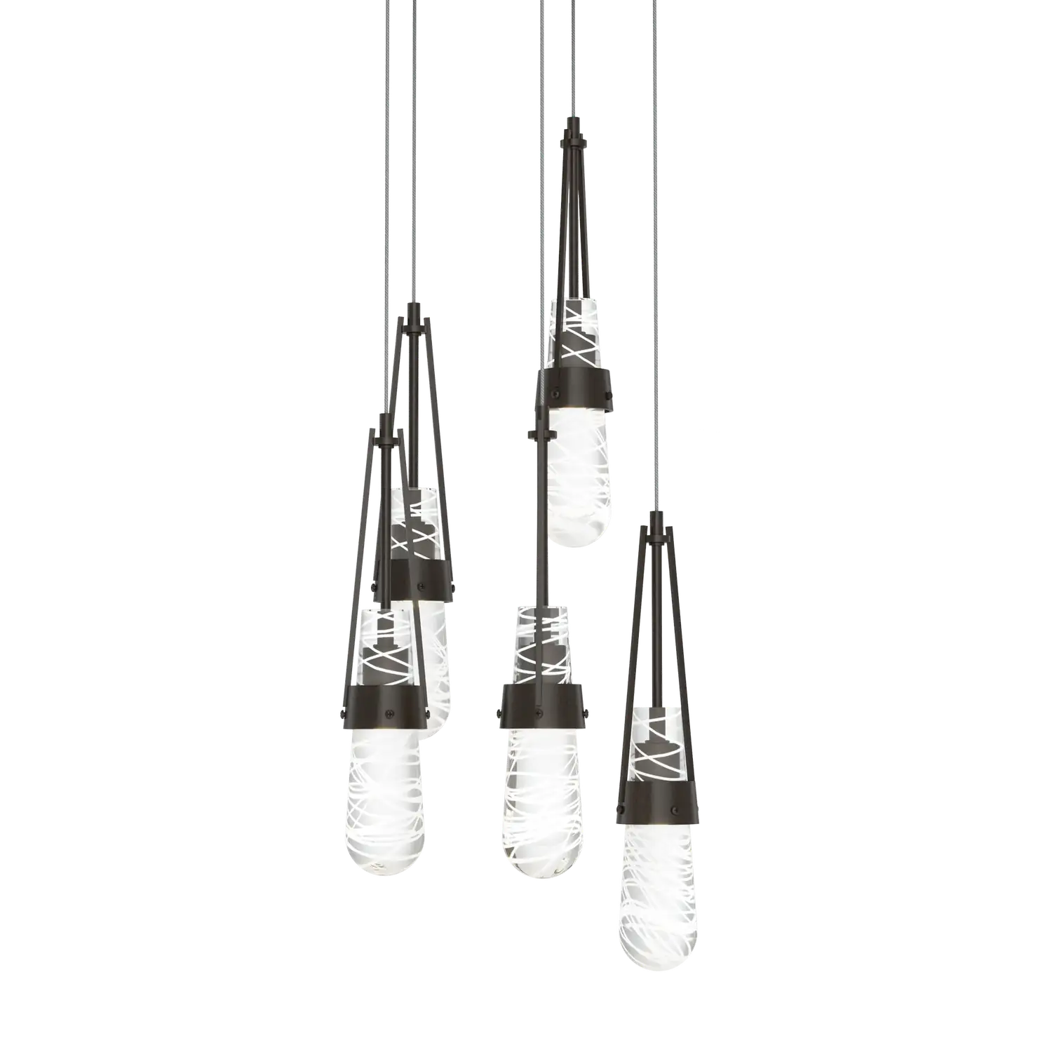 Hubbardton Forge, Link Blown Glass Pendant, PENDANT LIGHT