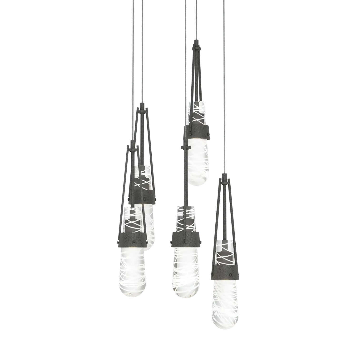 Hubbardton Forge, Link Blown Glass Pendant, PENDANT LIGHT