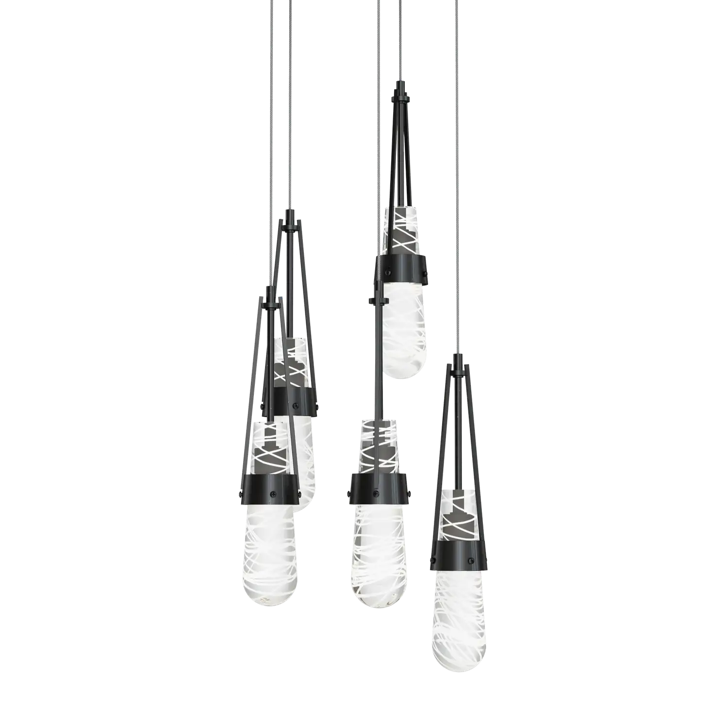 Hubbardton Forge, Link Blown Glass Pendant, PENDANT LIGHT