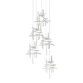 Hubbardton Forge, Tura Seeded Glass Pendant, PENDANT LIGHT