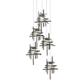 Hubbardton Forge, Tura Seeded Glass Pendant, PENDANT LIGHT