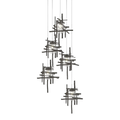 Hubbardton Forge, Tura Seeded Glass Pendant, PENDANT LIGHT