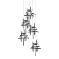 Hubbardton Forge, Tura Seeded Glass Pendant, PENDANT LIGHT