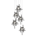 Hubbardton Forge, Tura Seeded Glass Pendant, PENDANT LIGHT