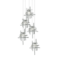 Hubbardton Forge, Tura Seeded Glass Pendant, PENDANT LIGHT