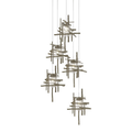 Hubbardton Forge, Tura Seeded Glass Pendant, PENDANT LIGHT