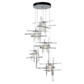 Hubbardton Forge, Tura Seeded Glass Pendant, PENDANT LIGHT