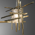 Hubbardton Forge, Tura Seeded Glass Pendant, PENDANT LIGHT