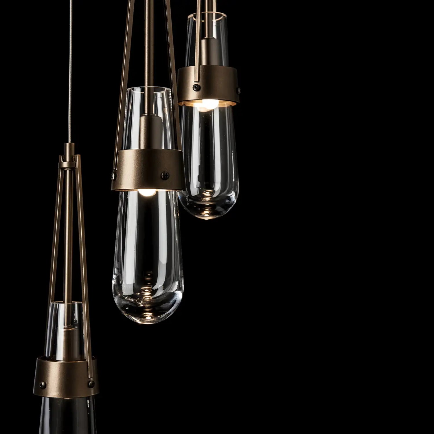 Hubbardton Forge, Link Glass Pendant, PENDANT LIGHT