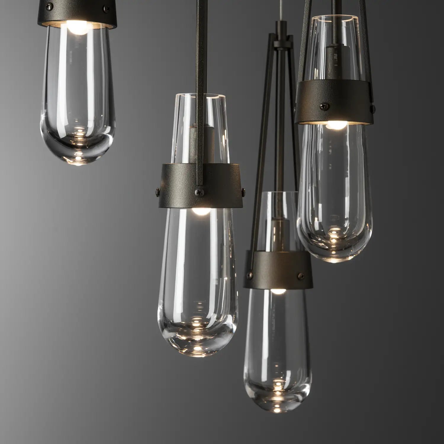 Hubbardton Forge, Link Glass Pendant, PENDANT LIGHT