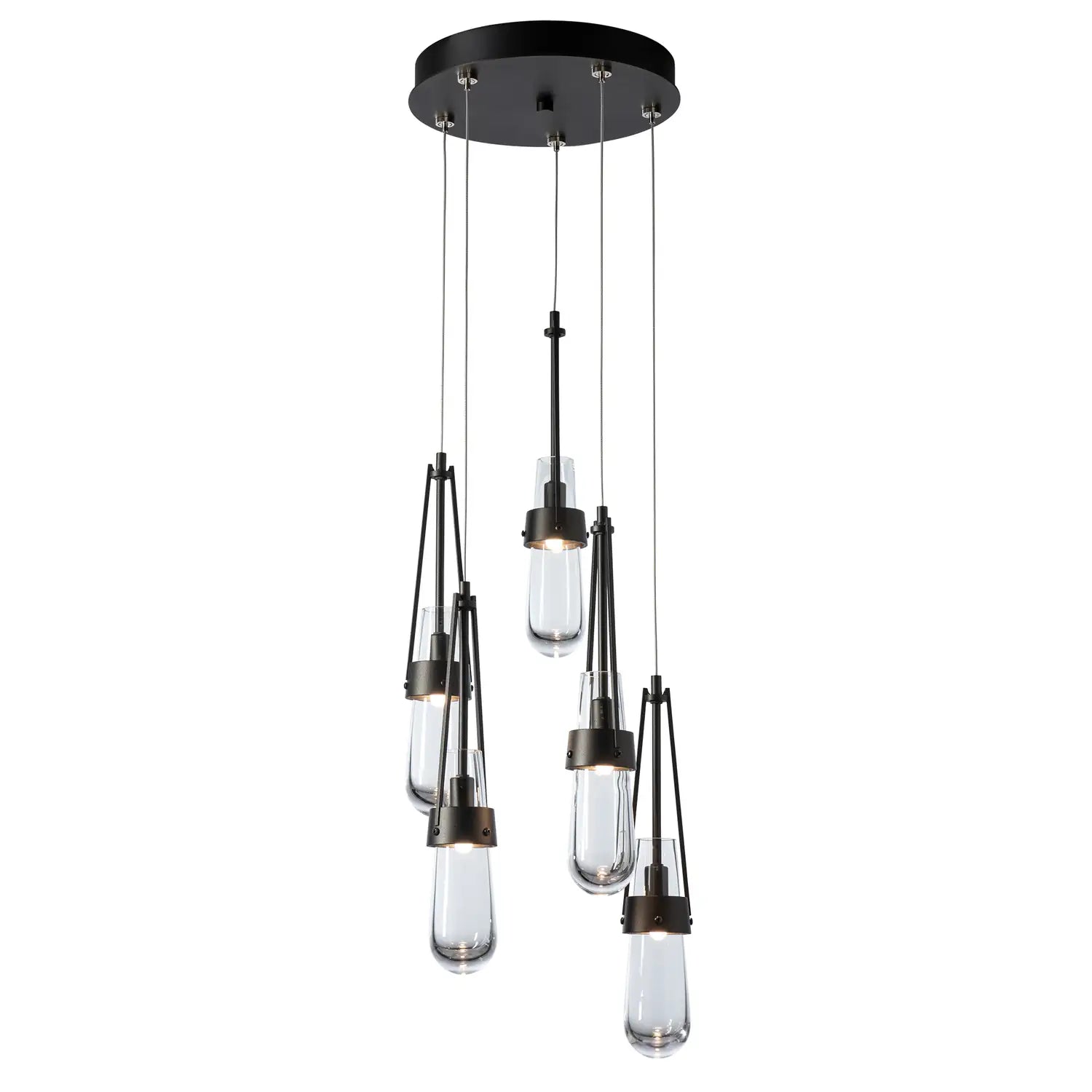 Hubbardton Forge, Link Glass Pendant, PENDANT LIGHT