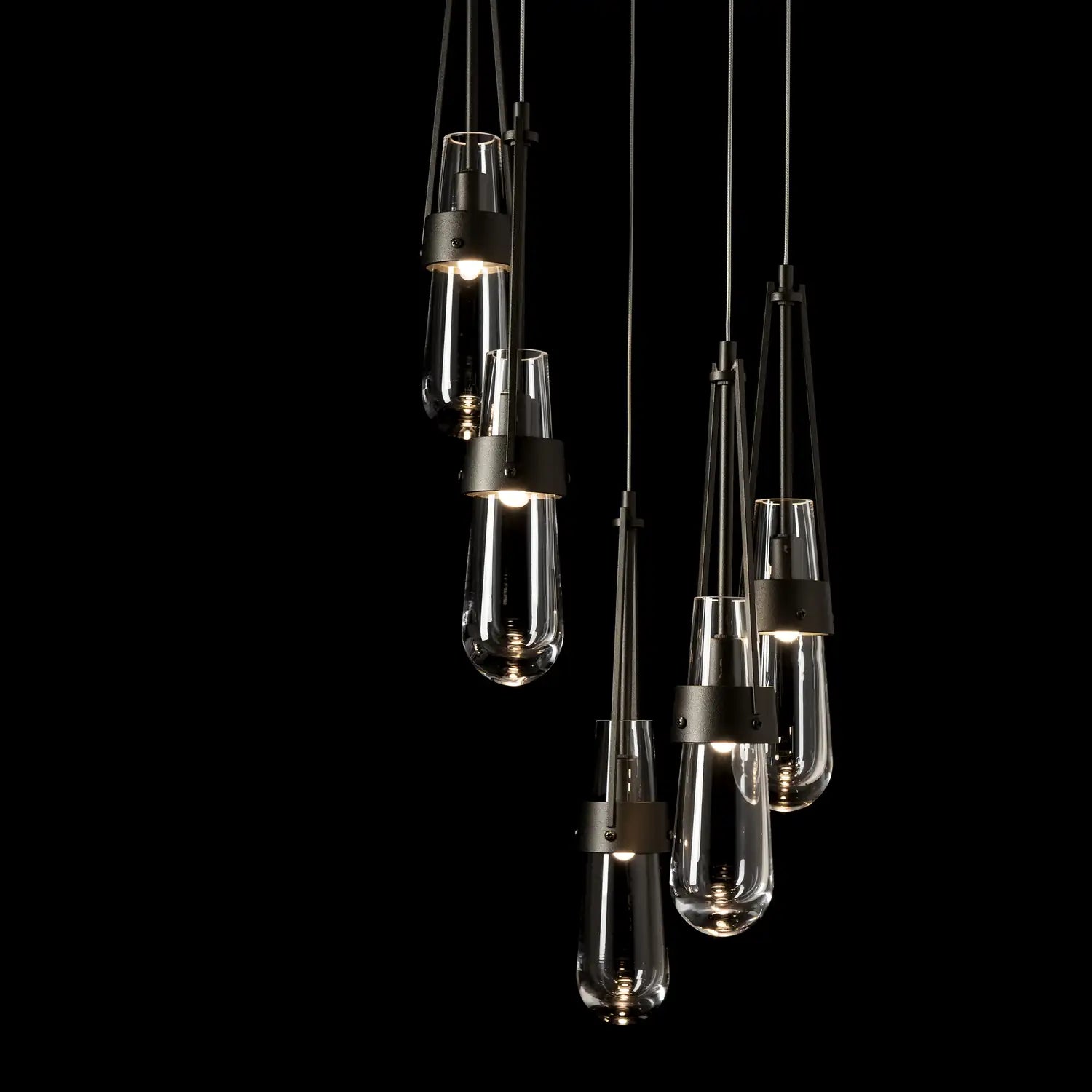 Hubbardton Forge, Link Glass Pendant, PENDANT LIGHT